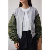 T.GRY | ドッキングスウェットカーディガン | AZUL BY MOUSSY