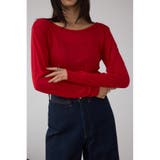 RED | シアーロングスリーブTシャツ | AZUL BY MOUSSY