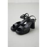 スクエアカットプラットフォームサンダル | AZUL BY MOUSSY | 詳細画像4 