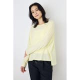 L/YEL1 | シアーカットトップス | AZUL BY MOUSSY