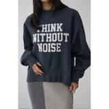 L/BLK1 | クラックロゴスウェット | AZUL BY MOUSSY