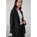ソフトタッチルーズテーラードジャケット | AZUL BY MOUSSY | 詳細画像1 