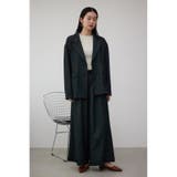 ソフトタッチルーズテーラードジャケット | AZUL BY MOUSSY | 詳細画像3 