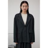 ソフトタッチルーズテーラードジャケット | AZUL BY MOUSSY | 詳細画像4 