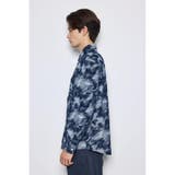 マーブルジャガードデニム長袖シャツ | AZUL BY MOUSSY | 詳細画像15 