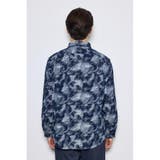 マーブルジャガードデニム長袖シャツ | AZUL BY MOUSSY | 詳細画像16 