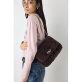 キルティングデザインフラップファーバッグ | AZUL BY MOUSSY | 詳細画像13 