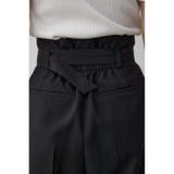 イージーケアリネンライクベルトワイドパンツ | AZUL BY MOUSSY | 詳細画像9 