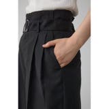 イージーケアリネンライクベルトワイドパンツ | AZUL BY MOUSSY | 詳細画像10 