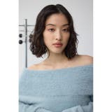 モヘヤライクオフショルダーニット | AZUL BY MOUSSY | 詳細画像35 