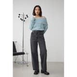 モヘヤライクオフショルダーニット | AZUL BY MOUSSY | 詳細画像37 