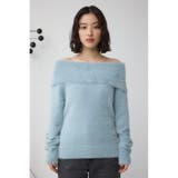 モヘヤライクオフショルダーニット | AZUL BY MOUSSY | 詳細画像38 