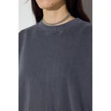 ピグメント起毛裏毛クルーネックトップス | AZUL BY MOUSSY | 詳細画像9 