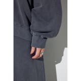 ピグメント起毛裏毛クルーネックトップス | AZUL BY MOUSSY | 詳細画像12 