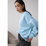 スウェットライクジャガードニット | AZUL BY MOUSSY | 詳細画像34