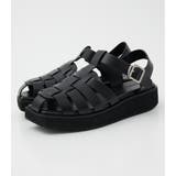 BLK | GURKHA SANDALS | AZUL BY MOUSSY