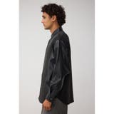 フェイクレザースウィッチングシャツ | AZUL BY MOUSSY | 詳細画像5 