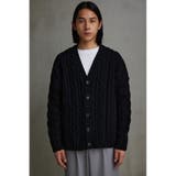 シェニールケーブルニットカーディガン | AZUL BY MOUSSY | 詳細画像15