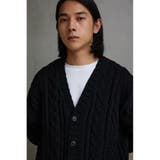 シェニールケーブルニットカーディガン | AZUL BY MOUSSY | 詳細画像12
