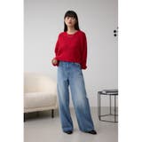 ブークレクロップドニット | AZUL BY MOUSSY | 詳細画像25 