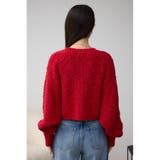 ブークレクロップドニット | AZUL BY MOUSSY | 詳細画像28 