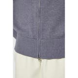 ダブルジップビッグカラーニット | AZUL BY MOUSSY | 詳細画像34 