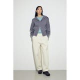 ダブルジップビッグカラーニット | AZUL BY MOUSSY | 詳細画像26 