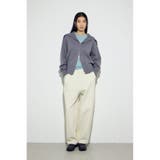 ダブルジップビッグカラーニット | AZUL BY MOUSSY | 詳細画像28 