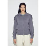 ダブルジップビッグカラーニット | AZUL BY MOUSSY | 詳細画像28 