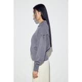 ダブルジップビッグカラーニット | AZUL BY MOUSSY | 詳細画像30 