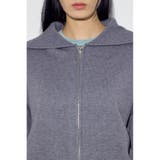 ダブルジップビッグカラーニット | AZUL BY MOUSSY | 詳細画像32 