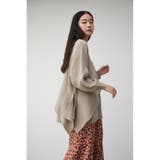 SHOULDER SLIT VOLUME KNIT TOPS | AZUL BY MOUSSY | 詳細画像11