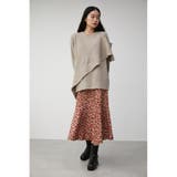 SHOULDER SLIT VOLUME KNIT TOPS | AZUL BY MOUSSY | 詳細画像12