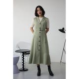 オープンカラージレワンピース | AZUL BY MOUSSY | 詳細画像42 