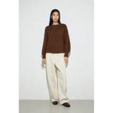 カールヤーンクルーネックニット | AZUL BY MOUSSY | 詳細画像30 