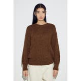 カールヤーンクルーネックニット | AZUL BY MOUSSY | 詳細画像31 