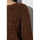 カールヤーンクルーネックニット | AZUL BY MOUSSY | 詳細画像35 