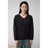 ヌーディー2WAYVネックニットトップス | AZUL BY MOUSSY | 詳細画像19 