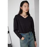 ヌーディー2WAYVネックニットトップス | AZUL BY MOUSSY | 詳細画像17 