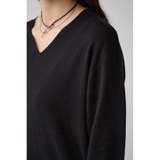 ヌーディー2WAYVネックニットトップス | AZUL BY MOUSSY | 詳細画像23 