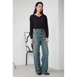 ヌーディー2WAYVネックニットトップス | AZUL BY MOUSSY | 詳細画像18 