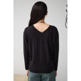 ヌーディー2WAYVネックニットトップス | AZUL BY MOUSSY | 詳細画像28 