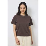 BRN | プレミアムコットンベーシック半袖Tシャツ | AZUL BY MOUSSY