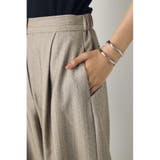 ストライプワンタックバレルワイドパンツ | AZUL BY MOUSSY | 詳細画像7