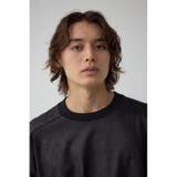 レザーライク半袖Tシャツ | AZUL BY MOUSSY | 詳細画像1 
