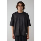 レザーライク半袖Tシャツ | AZUL BY MOUSSY | 詳細画像4 