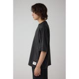 レザーライク半袖Tシャツ | AZUL BY MOUSSY | 詳細画像5 
