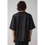 レザーライク半袖Tシャツ | AZUL BY MOUSSY | 詳細画像6 