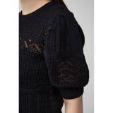 レース半袖ニットトップス | AZUL BY MOUSSY | 詳細画像18