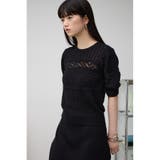 レース半袖ニットトップス | AZUL BY MOUSSY | 詳細画像12